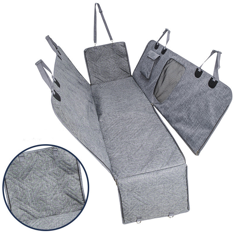 Car Dog Mat, Anti-dirty Doghousecar Pet Matrear Seatwaterproof Car