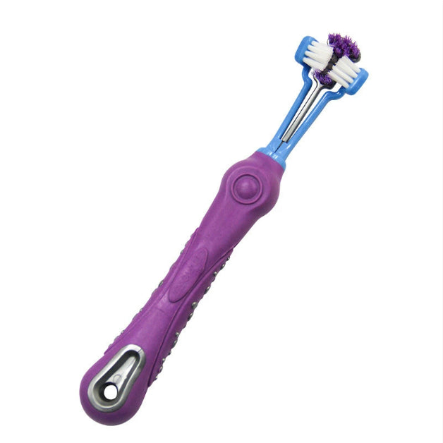 Pet Dental Supplies Fingers Double-headed Toothbrush Teeth Cleaning