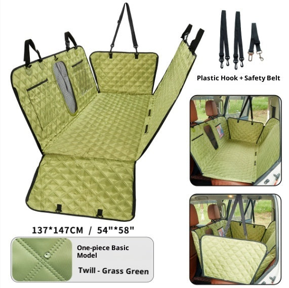 Car Dog Mat, Anti-dirty Doghousecar Pet Matrear Seatwaterproof Car