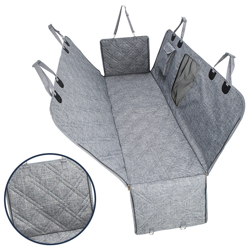 Car Dog Mat, Anti-dirty Doghousecar Pet Matrear Seatwaterproof Car