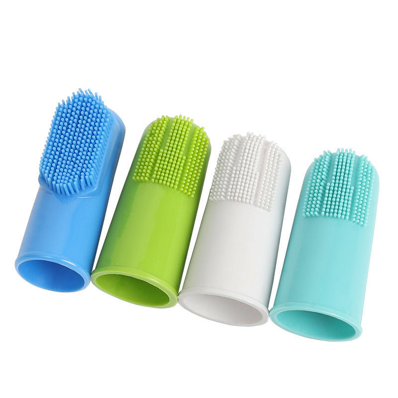 Pet Tooth Cleaning Toothbrush Finger Set